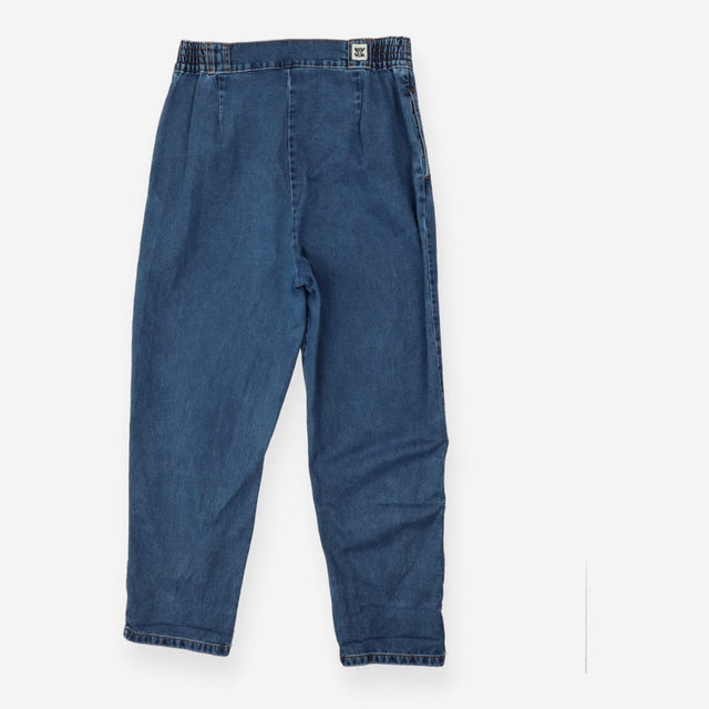 Loose Fit Jeans in Mid Wash Blue | Organic Denim
