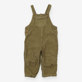 Dungaree cord green ribbed