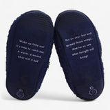 Navy Woodland Slipper Boots