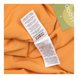 Holland Cooper Burnt Orange Button Front Maxi Dres