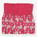Parsnip pants pink white ducks flowers