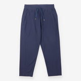 Trousers Navy Lightweight Drawstring Tapered