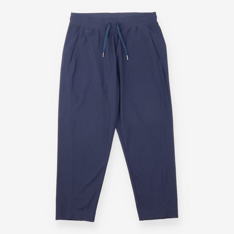 Trousers Navy Lightweight Drawstring Tapered