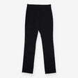 Trousers Black Slim Leg Tailored Zip Hem Smart