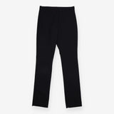 Trousers Black Slim Leg Tailored Zip Hem Smart