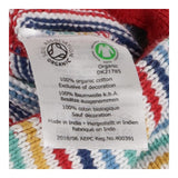 Romper knit stripe llama