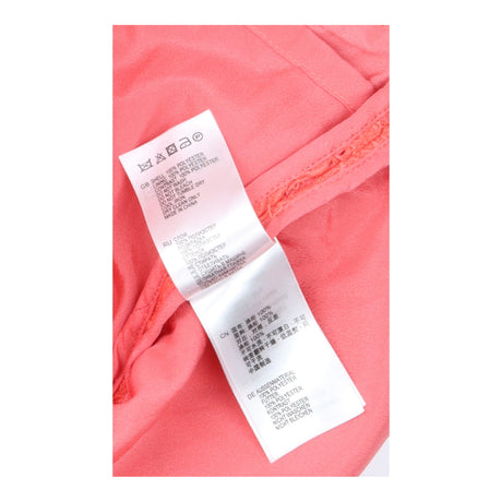 Dress Coral Lace Sleeveless Fitted Occasion
