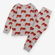 Pyjamas Grey Fire Trucks