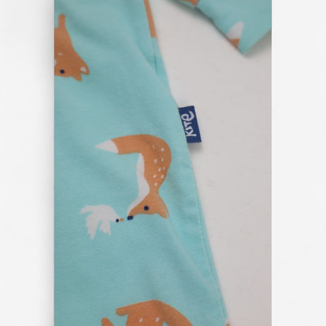 Fox and dove sleepsuit