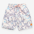 White Octopus Swim Shorts