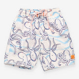 White Octopus Swim Shorts