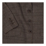 Joseph Prince of Wales Wool Blazer – Brown Heritag