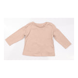 Brown Long Sleeve and Pink Leggings Outfit 