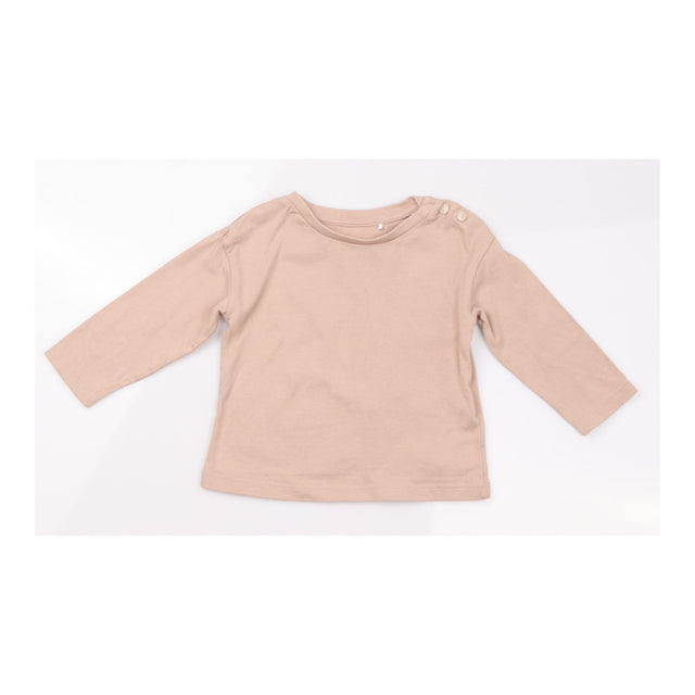 Brown Long Sleeve and Pink Leggings Outfit 