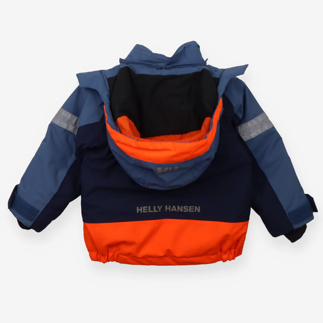 Helly Hanson Orange and Blue Ski Jacket