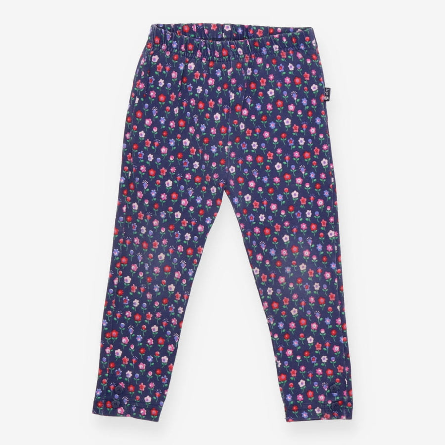 Leggings Purple Floral