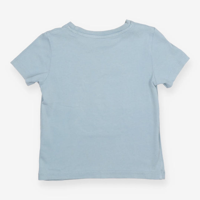 Tee Blue with Burger Applique