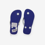 Blue Havaianas flip flops