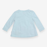 Blue Bumble Bee and Flower Long Sleeve