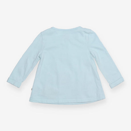 Blue Bumble Bee and Flower Long Sleeve