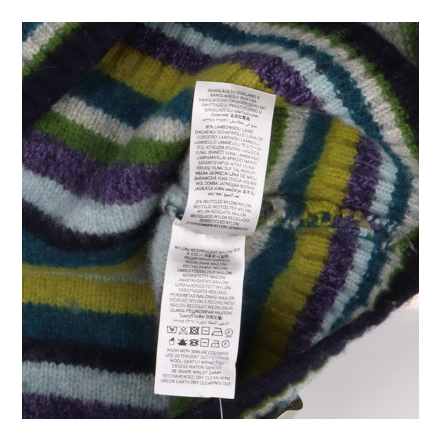 Braque Lambswool Stripe Jumper – Roll Neck Knit Sw