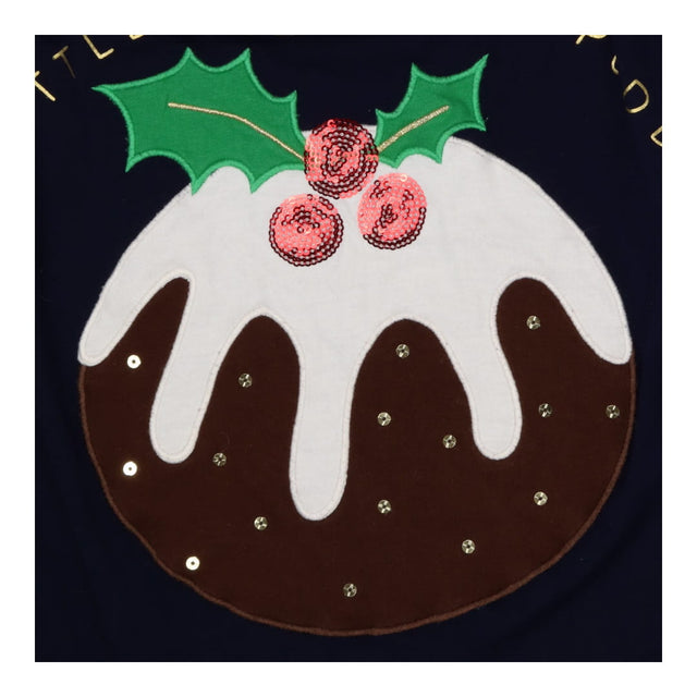 Christmas Pudding Maternity Top Long Sleeve