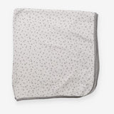 Blanket jersey white grey stars
