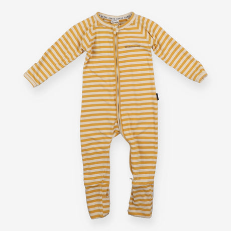 Wondersuit Mustard Stripe