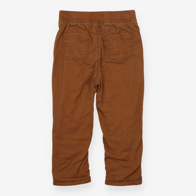 Brown chino trousers