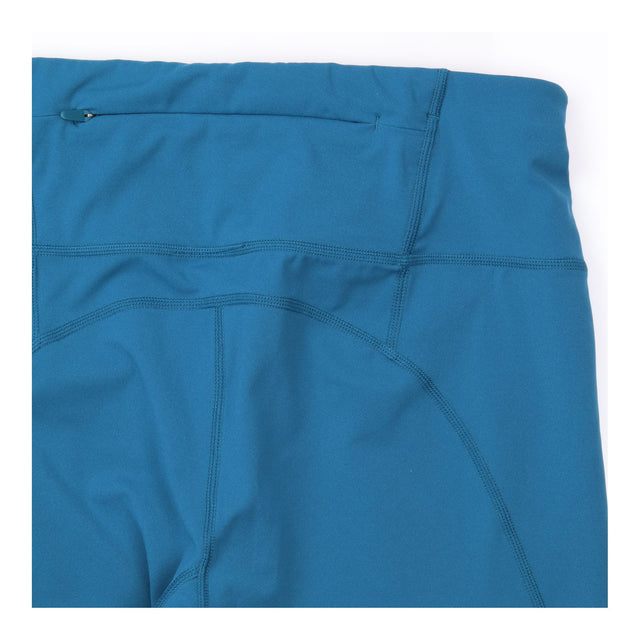 Leggings Teal Blue High Waisted 7/8 Length Pocket
