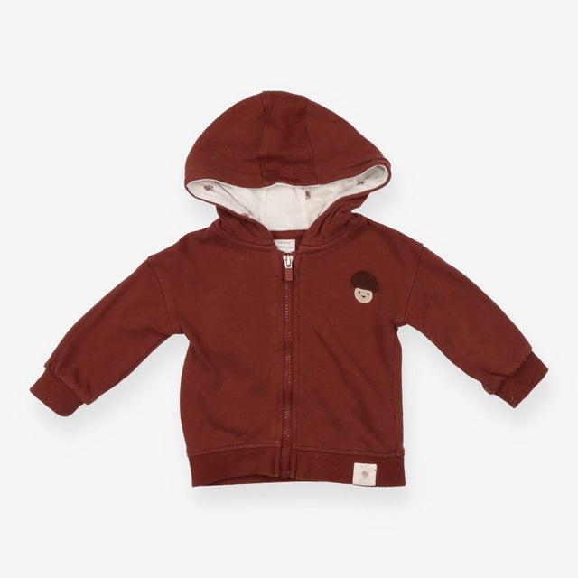 Hoodie brown Lets go outside