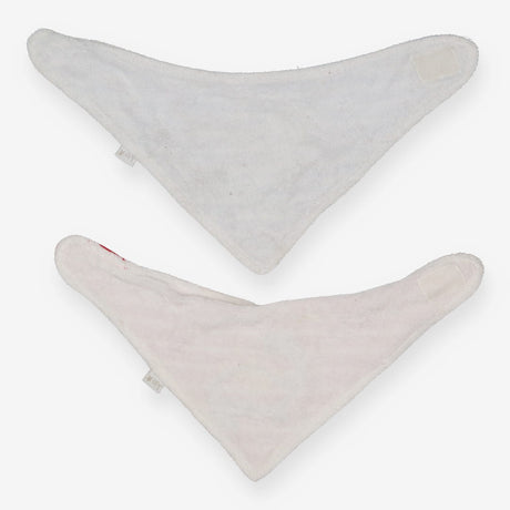2 pack triangle bibs striped dino