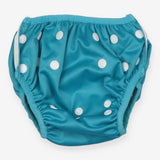 swim nappy blue adjustable poppers