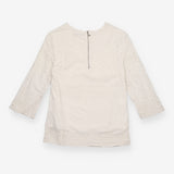 White 100% Cotton Broderie Anglaise Long Sleeve To