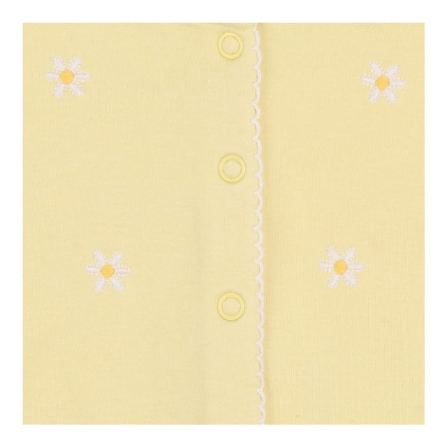 Sleepsuit Popper Yellow Daisies