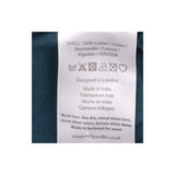 Emily and Fin Dark Teal Corduroy Wide Leg Belted T