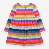 Dress LS jersey stripes