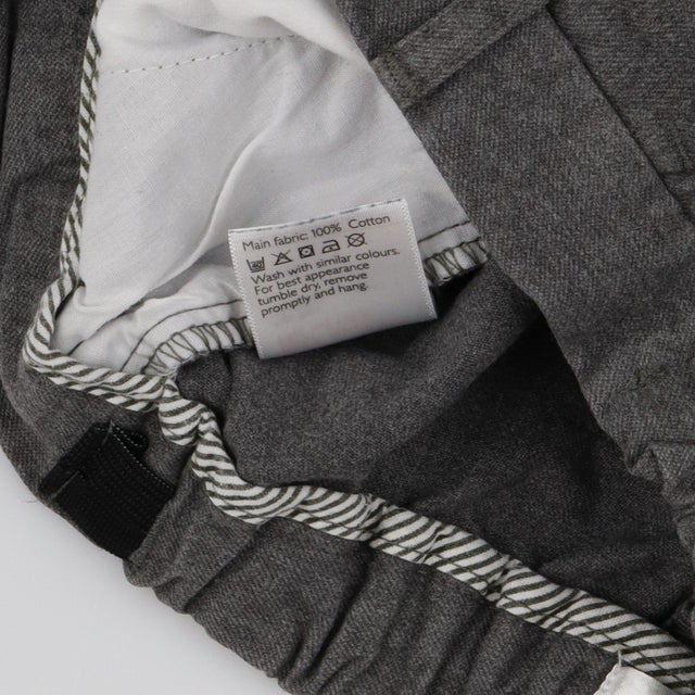 Grey school shorts