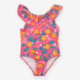Swimsuit pink oranges