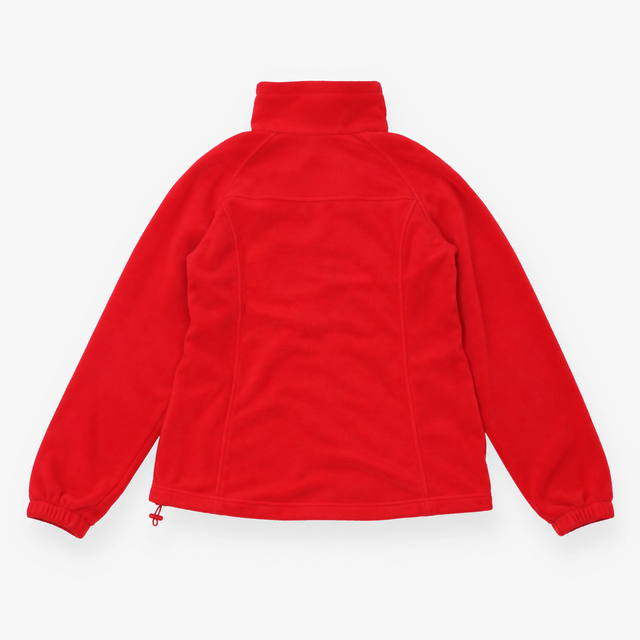 Jacket Red Fleece Full Zip Benton Springs
