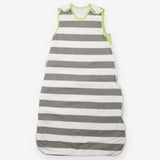 Sleepingbag large grey striped green edging 1.0tog