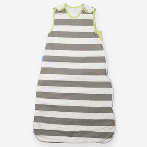 Sleepingbag large grey striped green edging 1.0tog
