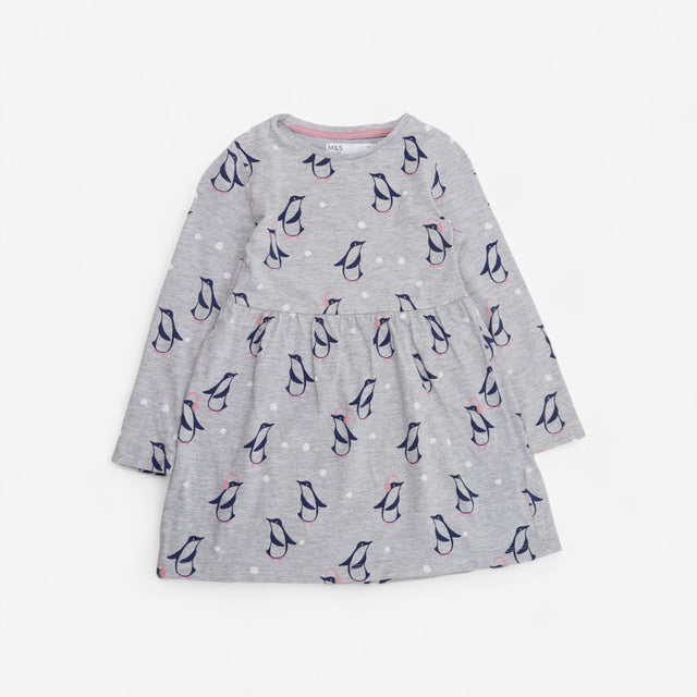 Penguin LS Dress