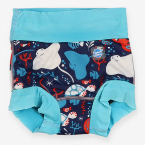 Swim nappy blue stingray