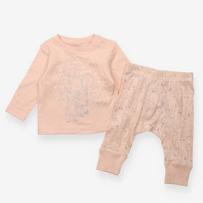 Pyjamas pink with trees 