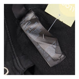 AllSaints Black High Neck Grommet Eyelet Side Deta