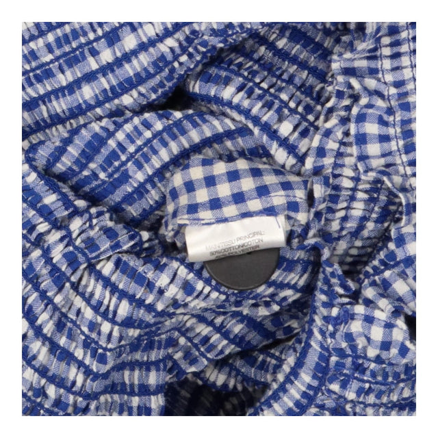 Sundress smocked blue gingham