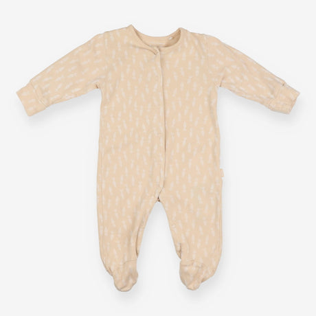 Cream Carrots Sleepsuit
