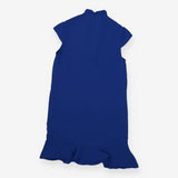 Blue Frederica Crepe Dress