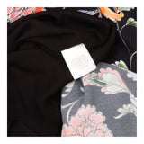 Anthropologie Maeve Black Multicolour Floral Print
